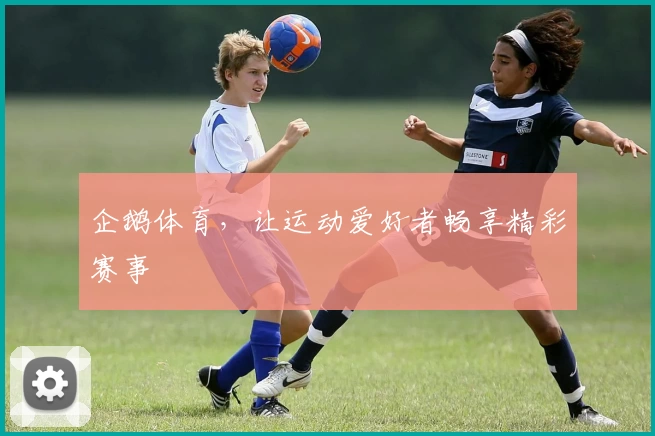 企鹅体育，让运动爱好者畅享精彩赛事