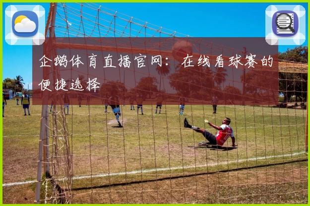 企鹅体育直播官网：在线看球赛的便捷选择